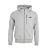 Sporty hoodie men grey