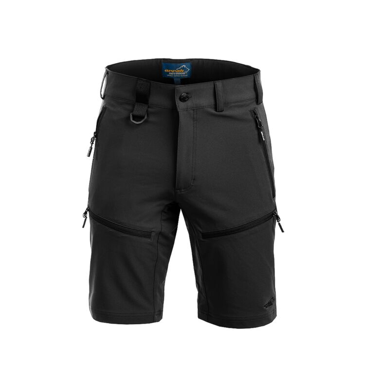 Arrak Men | Motion Outdoor Stretch Shorts Black